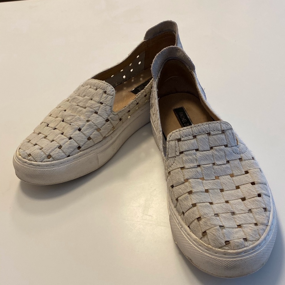 Rachel Zoe calf hair sneakers